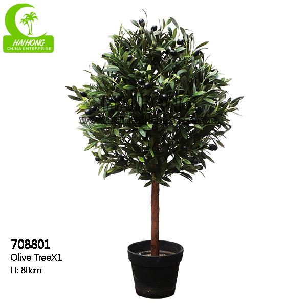 Olive Tree artificial para la decoración Olive Bonsai Olive Tree