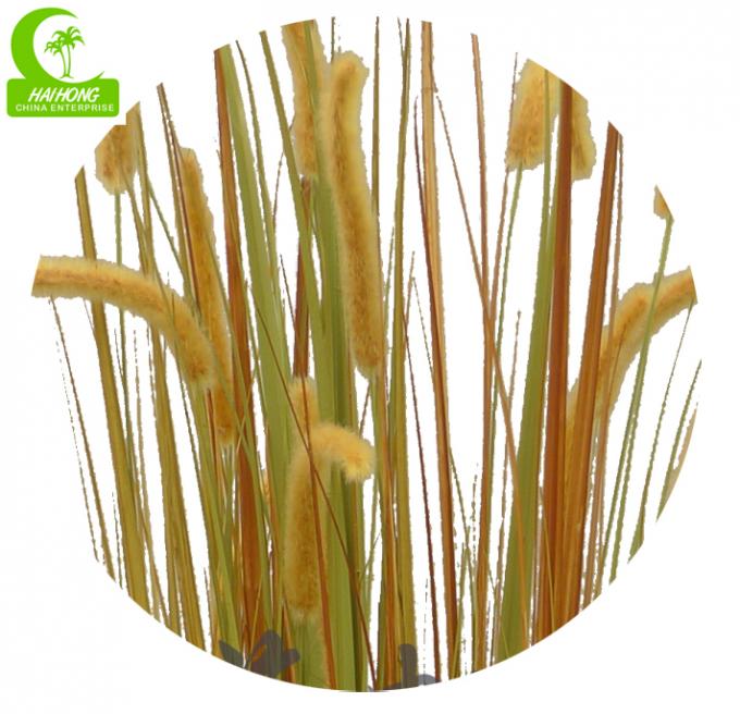 hierba artificial realista del buen valor de la hierba de cola de zorra al por mayor para la decoración