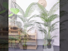PONY suelo artificial árbol de palma decoración interior sin agua