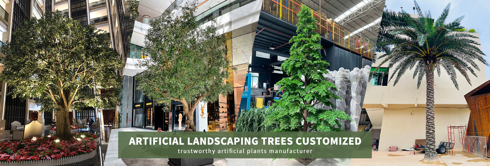 Palma tropical artificial