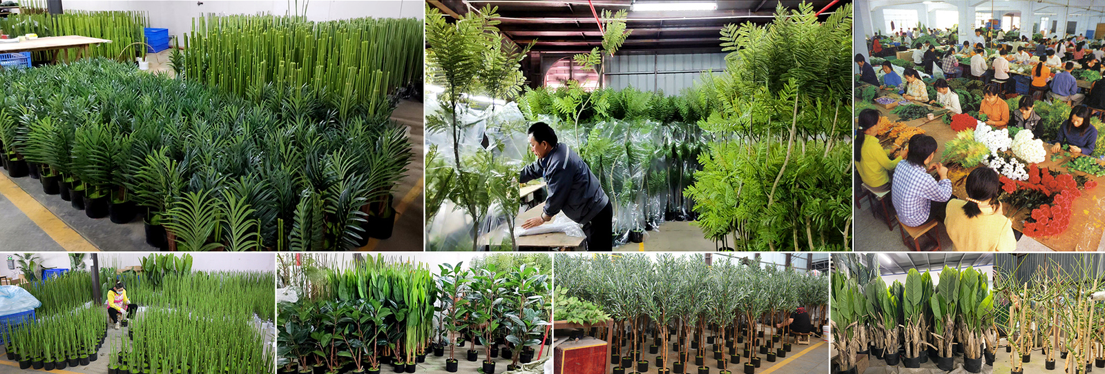 Palma artificial de gran tamaño