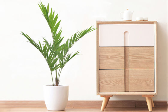 Outdoor Garden Artificial Potted Floor Plants 120-180cm Height Kenita Tree With Pot