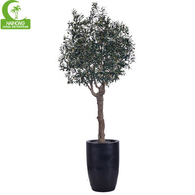 Customized Large Olive Artifical Tree Simulation Indoor Restaurant Decoration