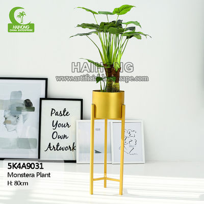 2021 Lifelike Artificial Monstera Plants Of North Europe Style