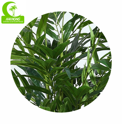 110cm Anti UV Artificial Areca Palm Tree , Large Bonsai Tree For Office