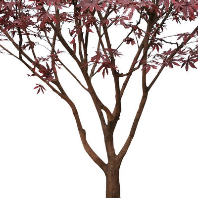 All Season Simulated Anti UV Artificial Maple Tree Indoor Ornament