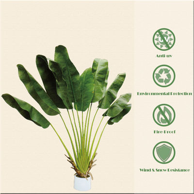 Factory Price New Designs Customized Artificial Potted Traveller Palm Faux Trees BIRD OF PARADISE  Artificial Bonsai