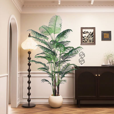Plantas de piso en maceta artificiales de 180 cm para hotel, restaurante y más, fáciles de cuidar