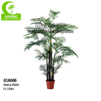 Anti UV HAIHONG Artificial Areca Palm Tree For Landscaping