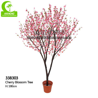 Ajardinar artificial hecho a mano de la simulación el 180cm Cherry Blossom Tree For Garden de la fábrica el alto