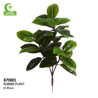 Real Touch Height 50cm Artificial Tree Branches With 12 Leaves